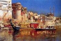 The Barge Of The Maharaja Of Benares