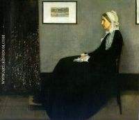 Arrangement in Grey and Black Portrait of the Painter s Mother