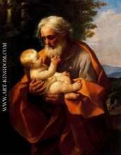 St Joseph with the infant Jesus