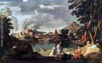 Landscape with Orpheus and Euridice