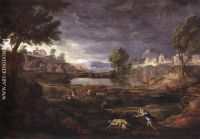 Strormy Landscape with Pyramus and Thisbe