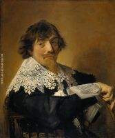 Portrait of a man possibly Nicolaes Hasselaer