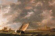 The Maas at Dordrecht in a Storm