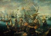 Vroom The Explosion of the Spanish Flagship during the Battle of Gibraltar 25 April 1607