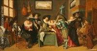 Dirck Hals The Merry Company