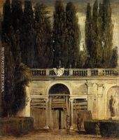 Villa Medici in Rome also known as Facade of the Grotto Logia 