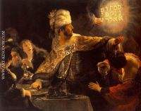 Rembrandt The Feast of Belshazzar c 1635 