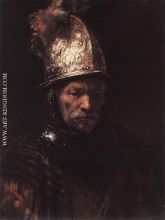 Rembrandt Man in a Golden Helmet