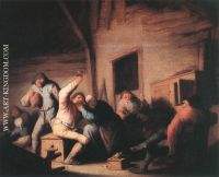 Carousing Peasants In A Tavern