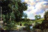 Young Girl in a Long Island Landscape