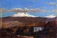 Mount Chimborazo Ecuador Shown from Riiobamba