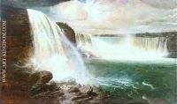 Niagara Falls showing the Canadian and American Views 1903