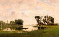 Lake and Marsh Scene