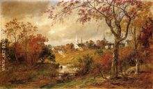 Autumn Landscape Saugerties New York