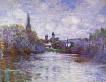 The Small Arm of the Seine at Vetheuil