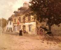 A Village Street In France