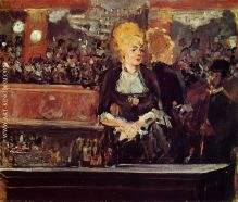 Study for Bar at the Folies Bergere 