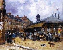 Market at Trouville 