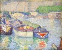 Boats on the Seine