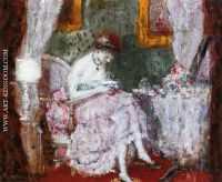 Woman at a Dressing Table