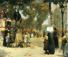 Paris Street Scene