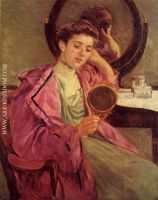 Woman at Her Toilette