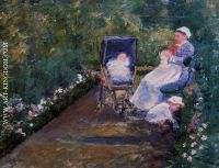 Children in a Garden