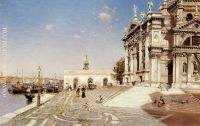 A View of Santa Maria della Salute Venice