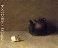 Still Life with Teapot and Onion