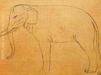 Drawing of an elephant