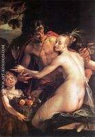 Bacchus,Ceres and Cupid