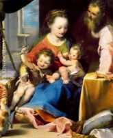 The Holy with Family the Infant Baptist