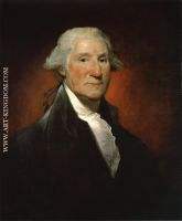 Gilbert Stuart George Washington The Vaughan Portrait 