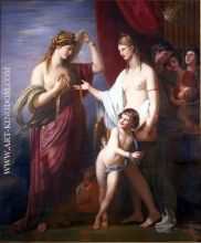 Juno Receiving the Cestus from Venus