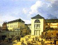 Andreas Achenbach The old academy in Dusseldorf