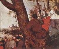 Pieter Bruegel the Elder The Sermon of St John the Baptist detail 4 