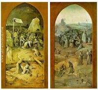 Temptation of St Anthony outer wings of the triptych