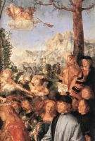 Albrecht D rer Feast of the Rose Garlands detail 2 