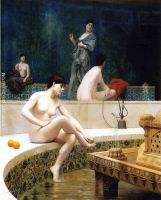 The Harem Bath also known as A Bath Woman Bathing Her Feet 