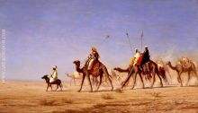 A Caravan Crossing the Desert