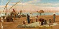 Unloading Cotton on the Nile