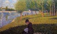 La Grande Jatte Woman Sewint