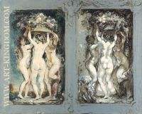 Two Studies for The Three Graces 