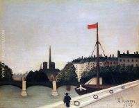 Notre Dame View of the Ile Saint Louis from the Quai Henri IV