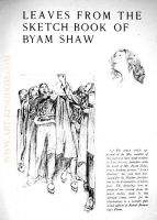 Leaves from the Sketch book of Byam Shaw