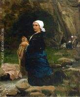 A Breton Laundress