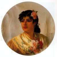 Retrato de joven andaluza