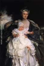 Mrs Henry Phipps and Her Granson Winston