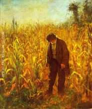 Man in a Cornfield