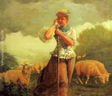 The Shepherdess of Houghton Farm